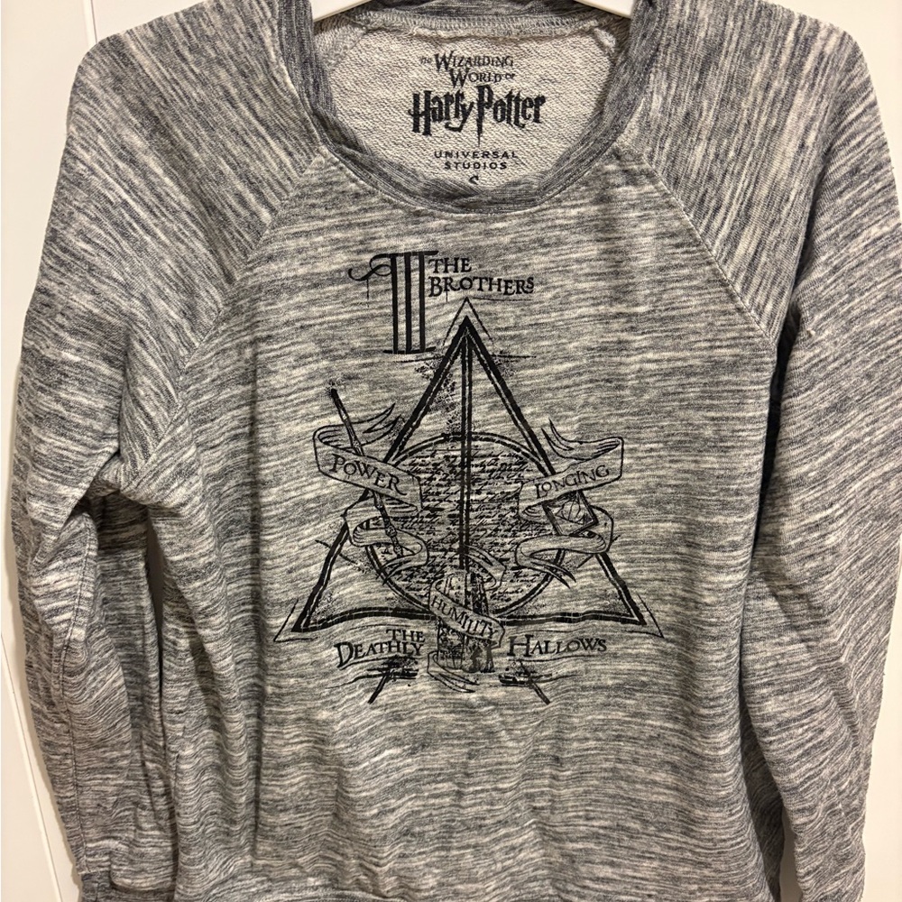 Harry Potter and the Deathly Hallows Long Sleeve by Universal Studios